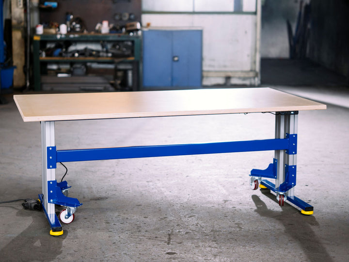 Table Lift Systems - Height adjustable work and welding tables – PETec ...